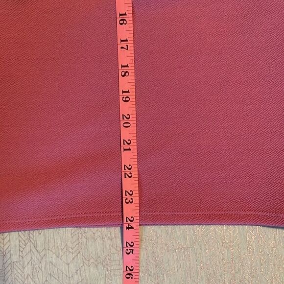 Lularoe purple hombre skirt size S, crepe texture, 24” long, waist 14” across - Picture 10 of 10